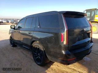 2021 Cadillac Escalade Sport Platinum with VIN 1GYS4GKL2MR293828, listed as a Copart auction lot 66546382 with 26,349 mi miles. Bid and sale history available at carsss.com. Image 3.