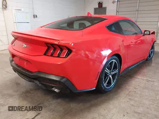 2024 Ford Mustang EcoBoost with VIN 1FA6P8TH0R5113118, listed as a IAAI auction lot 41246525 with 19,848 mi miles and . Bid and sale history available at DreamBid. Image 4.