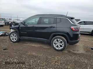 2024 Jeep Compass Latitude with VIN 3C4NJDBN2RT176762, listed as a Copart auction lot 46087005 with Not Provided miles and Clean Title. Bid and sale history available at carsss.com. Image 2.