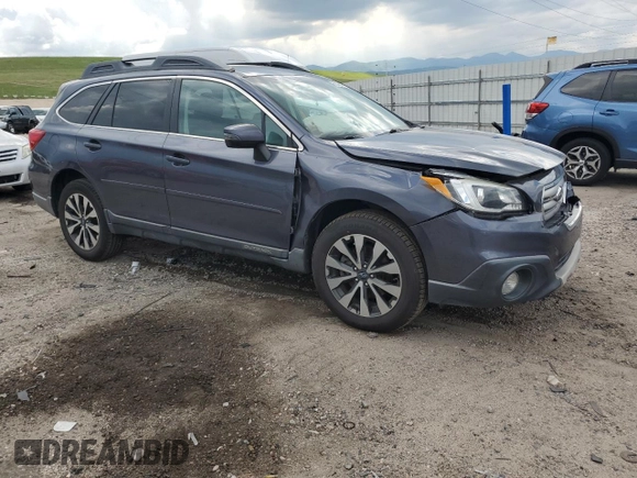 2017 Subaru Outback Limited with VIN 4S4BSANC7H3259392, listed as a Copart auction lot 59525505 with 93,210 mi miles and Salvage title. Bid and sale history available at DreamBid. Image 4.