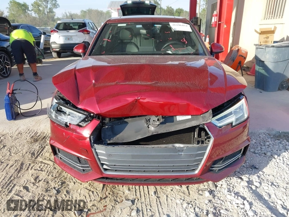 2018 Audi A4 Premium Plus with VIN WAULMAF46JA067552, listed as a IAAI auction lot 41196454 with 61,361 mi miles. Bid and sale history available at carsss.com. Image 13.