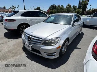 2012 Mercedes-Benz C 250 Sport with VIN WDDGF4HB8CR217294, listed as a Copart auction lot 64860895 with 146,786 mi miles and Clean title. Bid and sale history available at DreamBid. Image 2.