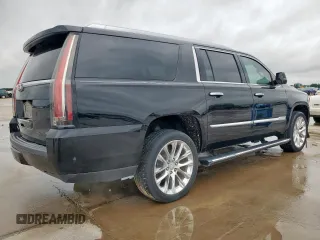 2019 Cadillac Escalade ESV Premium Luxury z VIN 1GYS3JKJXKR210075, wystawiony jako Copart lot #55861025 z przebiegiem 31 186 mil mil oraz Szkoda całkowita • Salvage title. Historia ofert i sprzedaży dostępna na DreamBid. Obrazek 3.