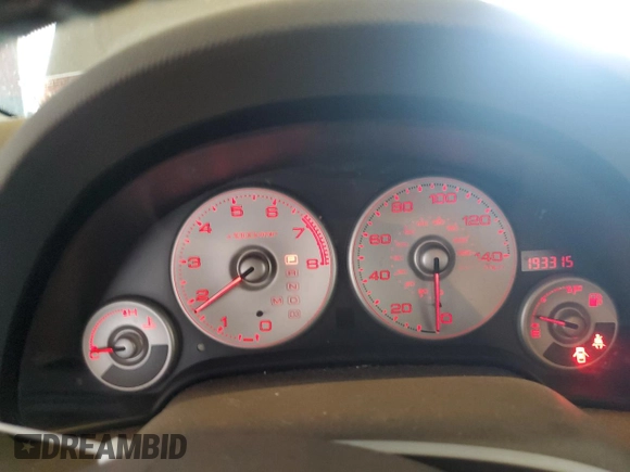 2002 Acura RSX Auto with VIN JH4DC54872C040517, listed as a Copart auction lot 54930355 with 193,315 mi miles and Clean Title. Bid and sale history available at carsss.com. Image 9.