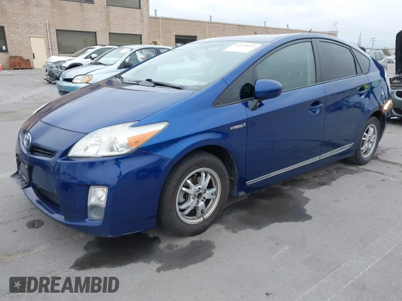 2010 Toyota Prius II with VIN JTDKN3DU4A0166838, listed as a IAAI auction lot 42114622 with 155,607 mi miles. Bid and sale history available at carsss.com. Image 2.