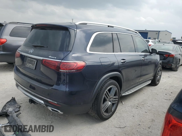 2020 Mercedes-Benz GLS 450 with VIN 4JGFF5KE0LA208338, listed as a Copart auction lot 46776954 with Not Provided miles and . Bid and sale history available at DreamBid. Image 3.