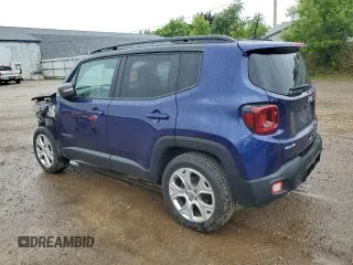 2020 Jeep Renegade Limited with VIN ZACNJBD18LPL82744, listed as a Copart auction lot 59294635 with 63,109 mi miles and Clean title. Bid and sale history available at DreamBid. Image 2.