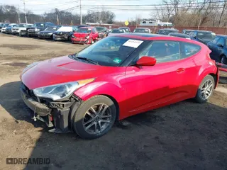2012 Hyundai Veloster w/Gray Int with VIN KMHTC6AD7CU056647, listed as a IAAI auction lot 41434535 with 68,691 mi miles. Bid and sale history available at carsss.com. Image 2.