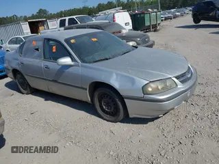 2004 Chevrolet Impala with VIN 2G1WF52E549173161, listed as a IAAI auction lot 42044407 with 1 mi miles. Bid and sale history available at carsss.com. Image 1.