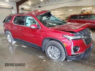 2023 Chevrolet Traverse LT with VIN 1GNEVHKWXPJ229112, listed as a Copart auction lot 61419135 with 26,849 mi miles and Non repairable. Bid and sale history available at DreamBid. Image 4.