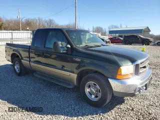 2001 Ford Super Duty F-250 XL with VIN 1FTNX20FX1EA47509, listed as a Copart auction lot 47215215 with 189,088 mi miles and Salvage Title. Bid and sale history available at carsss.com. Image 4.
