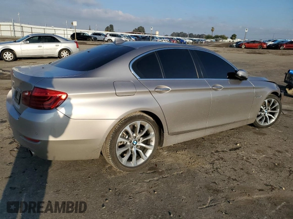 2016 BMW 5 Series 535i with VIN WBA5B1C52GG133919, listed as a Copart auction lot 82861244 with 34,041 mi miles and Salvage Title. Bid and sale history available at DreamBid. Image 3.