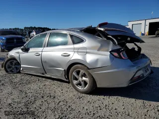2021 Hyundai Sonata SE with VIN 5NPEG4JA1MH074486, listed as a Copart auction lot 76439804 with 125,735 mi miles and Salvage Title. Bid and sale history available at carsss.com. Image 2.