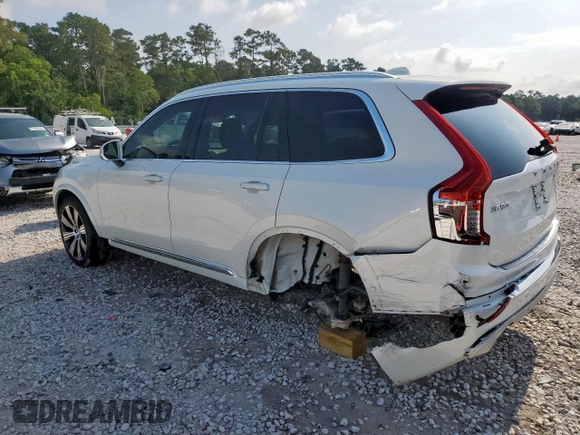 2021 Volvo XC90 Inscription with VIN YV4A22PL7M1769604, listed as a Copart auction lot 57509515 with 48,158 mi miles and Salvage title. Bid and sale history available at DreamBid. Image 2.