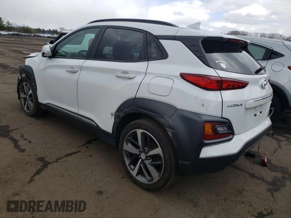 2021 Hyundai Kona Limited with VIN KM8K3CA53MU600159, listed as a Copart auction lot 51755675 with 93,004 mi miles and Salvage Title. Bid and sale history available at carsss.com. Image 2.