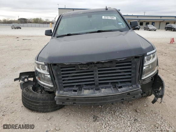 2019 Chevrolet Tahoe LS with VIN 1GNSCAKC6KR264360, listed as a Copart auction lot 87317684 with 72,476 mi miles and Salvage Title. Bid and sale history available at carsss.com. Image 5.