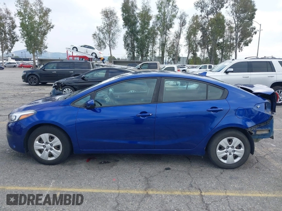 2017 Kia Forte LX with VIN 3KPFK4A74HE160960, listed as a IAAI auction lot 41894868 with 61,501 mi miles. Bid and sale history available at carsss.com. Image 15.