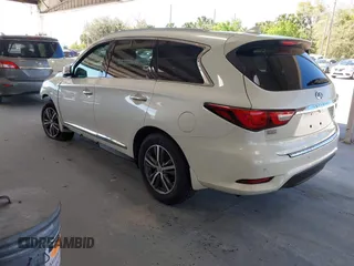 2020 Infiniti QX60 Luxe with VIN 5N1DL0MM9LC503000, listed as a IAAI auction lot 41650483 with 53,327 mi miles and . Bid and sale history available at DreamBid. Image 3.