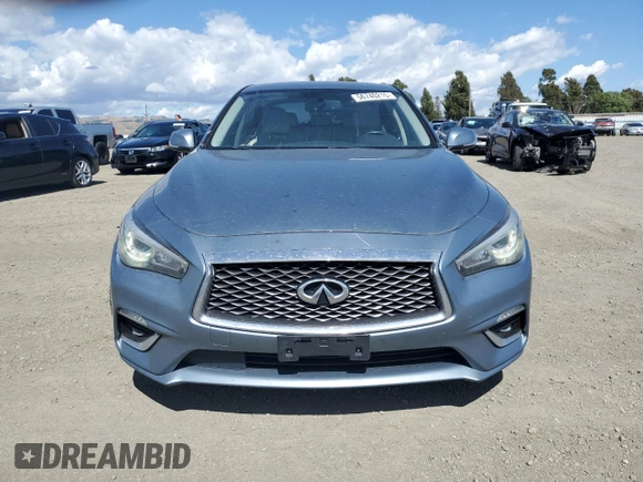 2019 Infiniti Q50 Luxe z VIN JN1EV7APXKM517090, wystawiony jako Copart lot #56740215 z przebiegiem 69 702 mil mil oraz Szkoda całkowita • Salvage title. Historia ofert i sprzedaży dostępna na DreamBid. Obrazek 5.