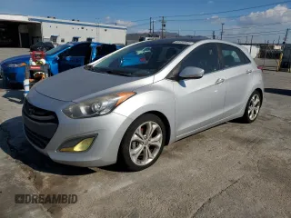 2014 Hyundai Elantra GT with VIN KMHD35LH4EU177136, listed as a Copart auction lot 44459995 with 165,726 mi miles and Clean Title. Bid and sale history available at carsss.com. Image 1.