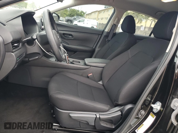 2024 Nissan Sentra S with VIN 3N1AB8BV9RY205649, listed as a Copart auction lot 46644935 with 4,200 mi miles and Salvage Title. Bid and sale history available at carsss.com. Image 7.
