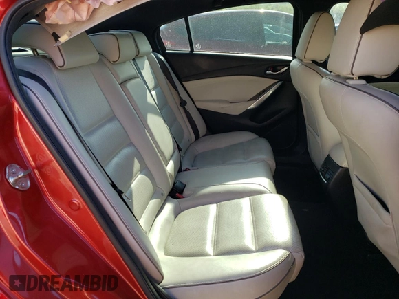 2017 Mazda 6 Grand Touring with VIN JM1GL1X59H1108040, listed as a Copart auction lot 53727265 with 151,419 mi miles and Salvage Title. Bid and sale history available at carsss.com. Image 10.