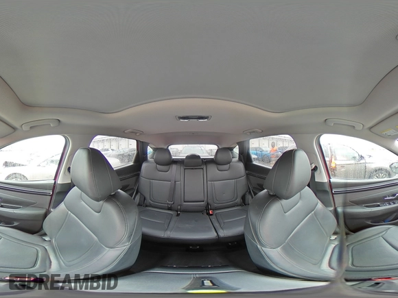 2023 Hyundai Tucson SEL with VIN 5NMJFCAE2PH256990, listed as a Copart auction lot 84214894 with 17,697 mi miles and Salvage title. Bid and sale history available at DreamBid. Image 14.