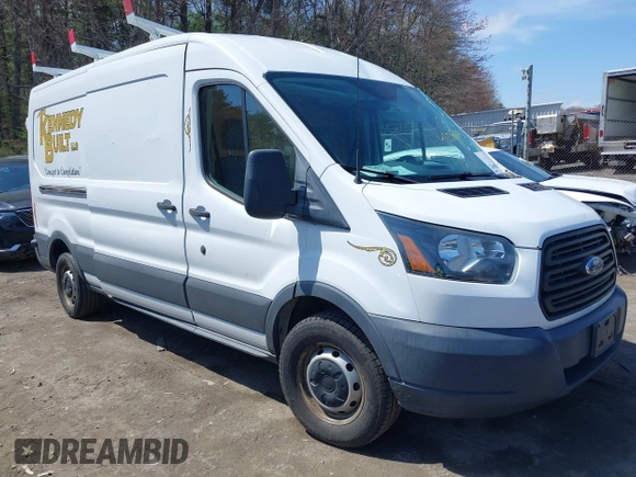 2015 Ford Transit Cargo z VIN 1FTNR2CM8FKB24259, wystawiony jako IAAI lot #42084952 z przebiegiem 124 520 mil mil oraz . Historia ofert i sprzedaży dostępna na DreamBid. Obrazek 1.
