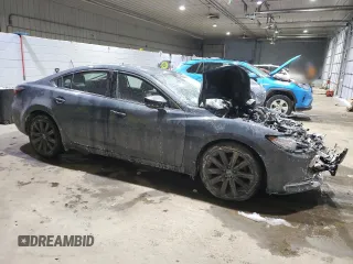 2021 Mazda 6 Carbon Edition with VIN JM1GL1WY4M1609858, listed as a Copart auction lot 41977695 with Not Provided miles and Salvage Title. Bid and sale history available at DreamBid. Image 4.