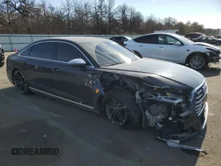 2021 Audi S8 с VIN WAU8SAF85MN022517, выставлен на аукционе Copart как лот 88544105 с пробегом 62 112 миль миль и На запчасти • Non repairable. История ставок и продаж доступна на DreamBid. Изображение 4.