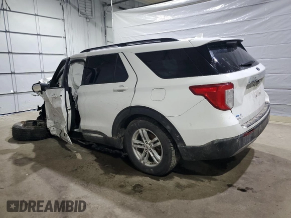 2020 Ford Explorer XLT with VIN 1FMSK8DH8LGC55228, listed as a Copart auction lot 47420315 with Not Provided miles and Salvage Title. Bid and sale history available at DreamBid. Image 2.