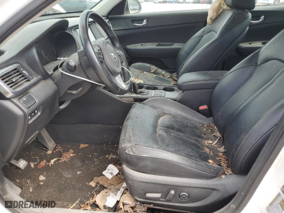 2017 Kia Optima EX with VIN 5XXGU4L35HG150891, listed as a Copart auction lot 49986905 with 98,419 mi miles and Salvage Title. Bid and sale history available at carsss.com. Image 7.