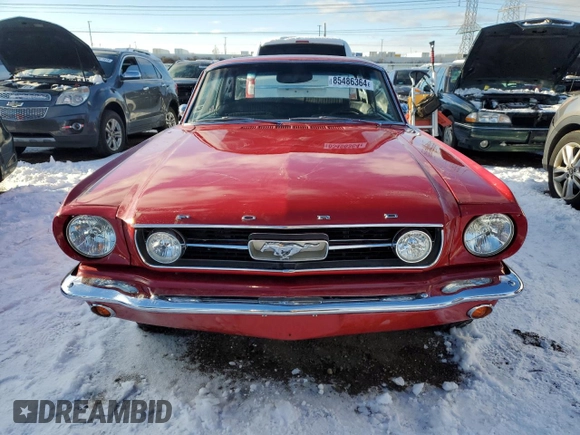 1966 Ford Mustang z VIN 6R07A104047, wystawiony jako Copart lot #85486364 z przebiegiem Nie podano mil oraz Szkoda całkowita • Salvage title. Historia ofert i sprzedaży dostępna na DreamBid. Obrazek 5.