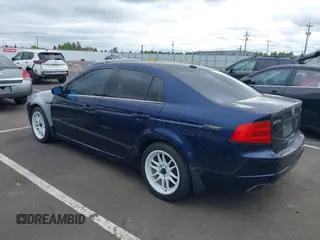 2004 Acura TL with VIN 19UUA66264A027098, listed as a IAAI auction lot 42141466 with 229,406 mi miles. Bid and sale history available at carsss.com. Image 3.