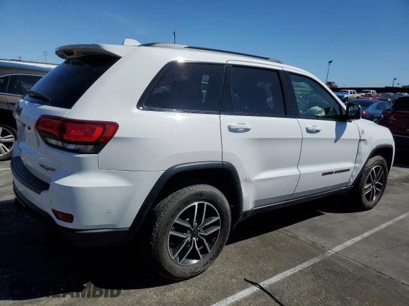 2021 Jeep Grand Cherokee Trailhawk with VIN 1C4RJFLG5MC565316, listed as a Copart auction lot 49899935 with 69,261 mi miles and Salvage Title. Bid and sale history available at carsss.com. Image 3.