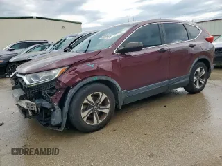 2017 Honda CR-V LX z VIN 7FARW5H39HE001585, wystawiony jako Copart lot #55388505 z przebiegiem 83 733 mil mil oraz Szkoda całkowita • Salvage title. Historia ofert i sprzedaży dostępna na DreamBid. Obrazek 1.