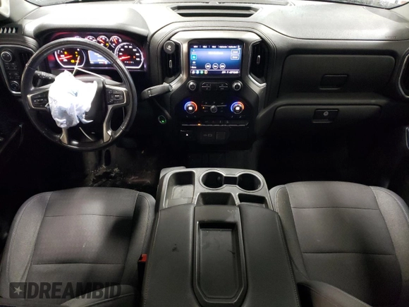 2019 Chevrolet Silverado 1500 RST with VIN 3GCUYEED8KG293051, listed as a Copart auction lot 46168195 with 51,790 mi miles and Salvage Title. Bid and sale history available at DreamBid. Image 8.