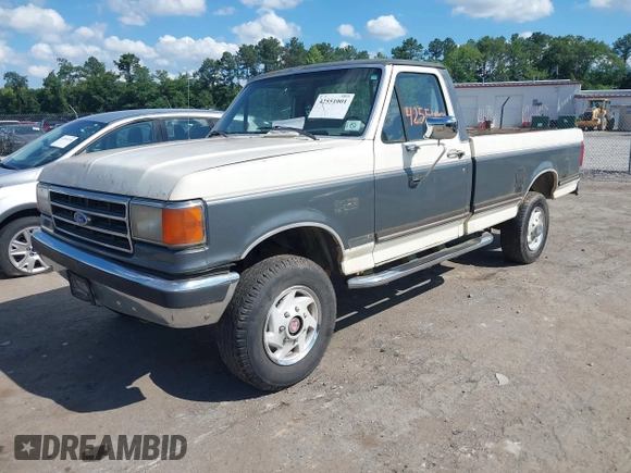 1989 Ford F-250 with VIN 1FTEF26Y2KNB61498, listed as a IAAI auction lot 42551001 with 50,222 mi miles and . Bid and sale history available at DreamBid. Image 2.