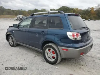 2004 Mitsubishi Outlander LS with VIN JA4LX31F74U064753, listed as a Copart auction lot 78671444 with 56,688 mi miles and Salvage Title. Bid and sale history available at carsss.com. Image 2.