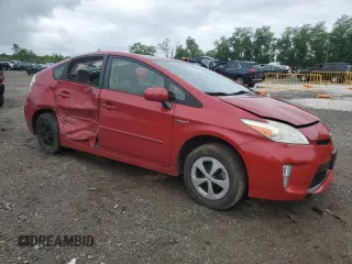 2012 Toyota Prius One z VIN JTDKN3DU8C5401215, wystawiony jako Copart lot #57703315 z przebiegiem 76 326 mil mil oraz Szkoda całkowita • Salvage title. Historia ofert i sprzedaży dostępna na DreamBid. Obrazek 4.