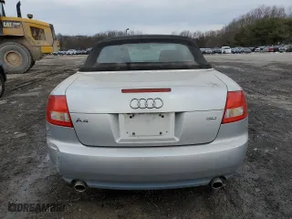 2003 Audi A4 3.0L with VIN WAUAT48H93K014420, listed as a Copart auction lot 43073325 with 98,421 mi miles and Salvage Title. Bid and sale history available at carsss.com. Image 6.