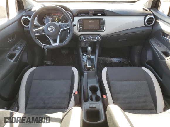 2021 Nissan Versa SV with VIN 3N1CN8EV9ML873386, listed as a Copart auction lot 53281305 with 61,140 mi miles and Salvage Title. Bid and sale history available at DreamBid. Image 8.