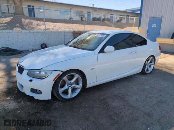 2012 BMW 3 Series 335i with VIN WBAKG7C53CE803457, listed as a Copart auction lot 50101425 with 105,980 mi miles and Salvage title. Bid and sale history available at DreamBid. Image 1.