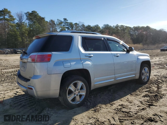 2015 GMC Terrain Denali with VIN 2GKALUEK4F6350832, listed as a Copart auction lot 49548295 with 90,771 mi miles and Salvage Title. Bid and sale history available at carsss.com. Image 3.