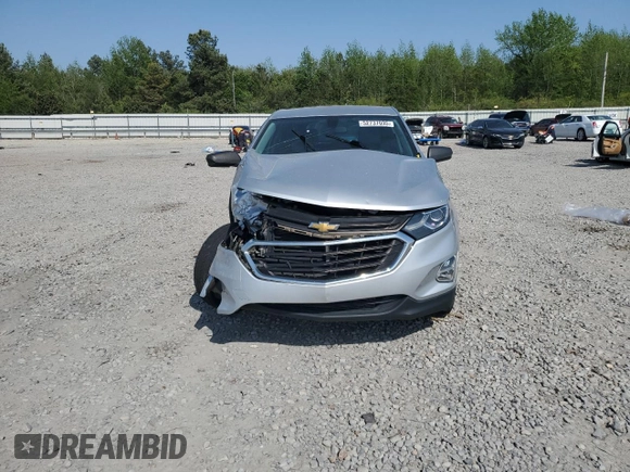 2018 Chevrolet Equinox LS with VIN 3GNAXHEV2JS512380, listed as a Copart auction lot 52737035 with 96,634 mi miles and Salvage Title. Bid and sale history available at DreamBid. Image 5.