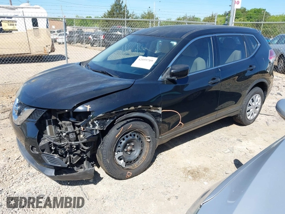 2016 Nissan Rogue S with VIN KNMAT2MT3GP614005, listed as a IAAI auction lot 42059709 with 95,091 mi miles and . Bid and sale history available at DreamBid. Image 18.