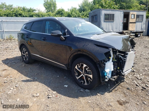 2023 Kia Sportage Hybrid EX with VIN KNDPVCAG2P7115438, listed as a Copart auction lot 59347244 with 3,283 mi miles and Salvage Title. Bid and sale history available at carsss.com. Image 4.