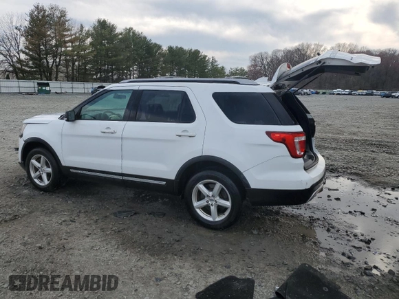 2017 Ford Explorer XLT with VIN 1FM5K8D8XHGD47476, listed as a Copart auction lot 50155845 with 80,763 mi miles and Salvage Title. Bid and sale history available at DreamBid. Image 2.