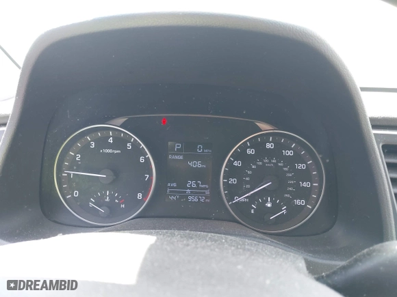 2017 Hyundai Elantra SE with VIN KMHD74LF4HU128066, listed as a IAAI auction lot 41994646 with 95,672 mi miles. Bid and sale history available at carsss.com. Image 7.