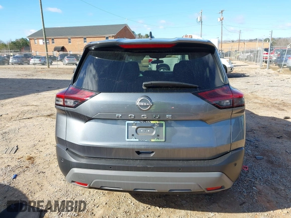 2023 Nissan Rogue S with VIN 5N1BT3AA8PC942777, listed as a IAAI auction lot 41738883 with 21,296 mi miles. Bid and sale history available at carsss.com. Image 16.